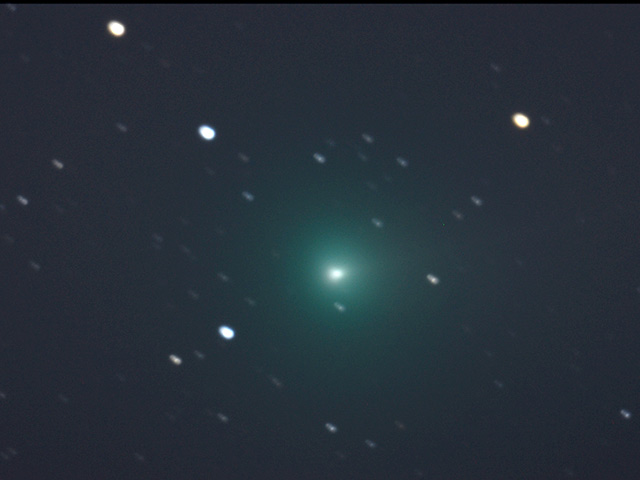 90cm望遠鏡で撮影した2013年11月2日のラブジョイ彗星