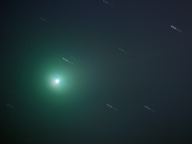 90cm望遠鏡で撮影した2013年11月16日のラブジョイ彗星