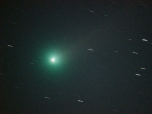90cm望遠鏡で撮影した2013年11月21日のラブジョイ彗星