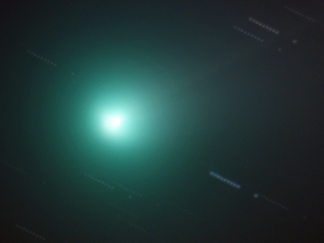 90cm望遠鏡で撮影した2013年11月14日のラブジョイ彗星