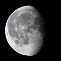 月齢19の月の写真