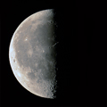月齢22の月の写真