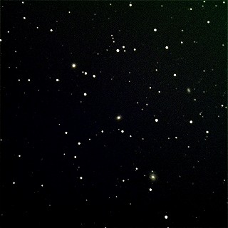 NGC3681,3684,3686,3691(しし座にある銀河)