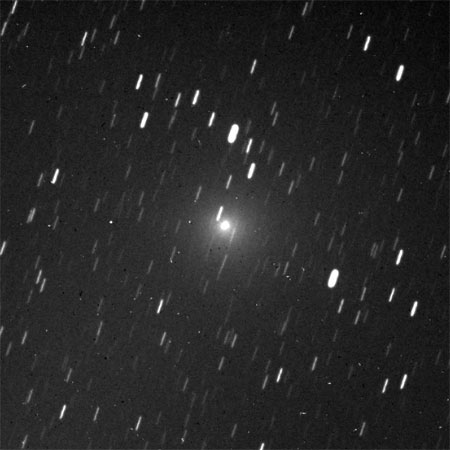 Bフィルタで撮影したタットル彗星