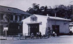 当時のゾウ舎の写真