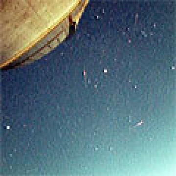 流星の写真