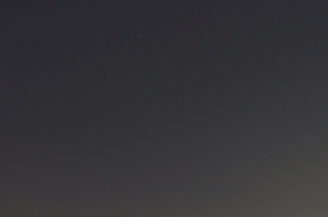 夏の夜空の写真