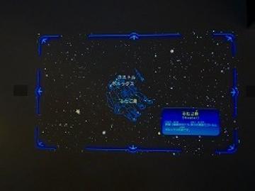 『88星座をさがそう』の展示