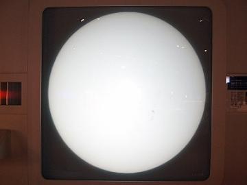 直径1.4mの太陽像