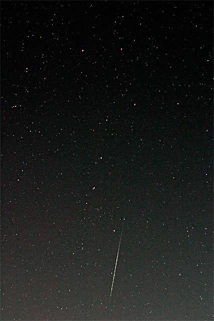 ふたご座流星群と北斗七星