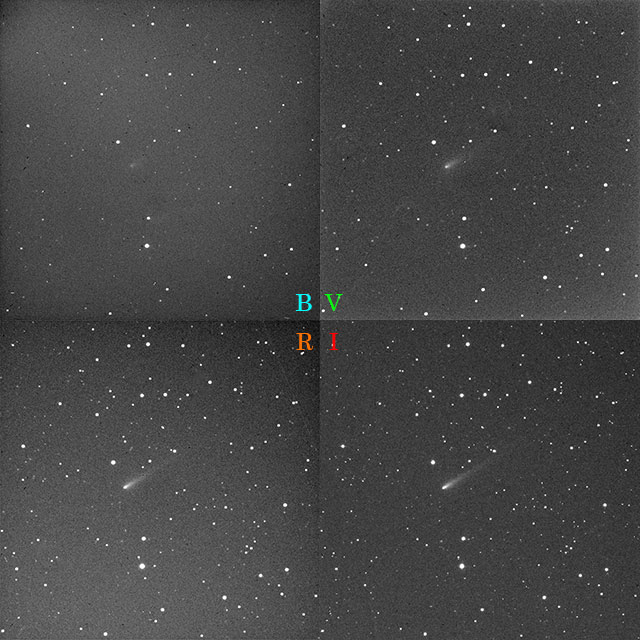 90cm望遠鏡で撮影した2013年10月13日のアイソン彗星
