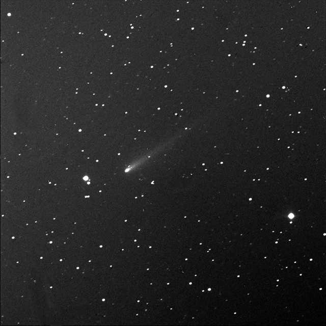 15cm望遠鏡で撮影した2013年10月22日のアイソン彗星