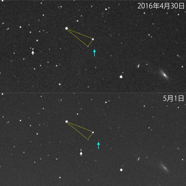 2016年に撮影した準惑星「マケマケ」