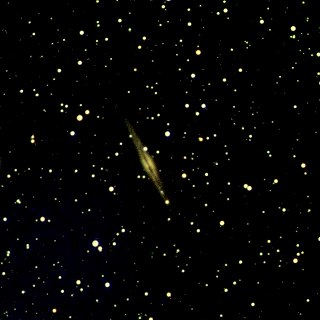 NGC891(アンドロメダ座にある銀河)