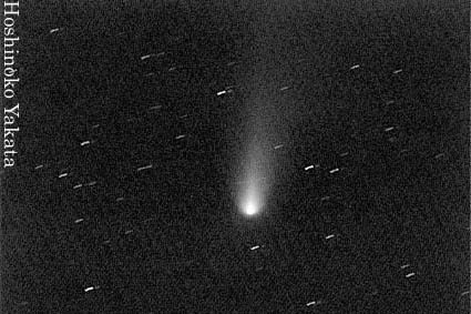 姫路科学館で撮影したリニア彗星（C/1999S4）