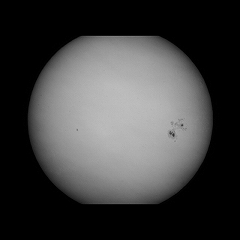 10月26日の太陽黒点