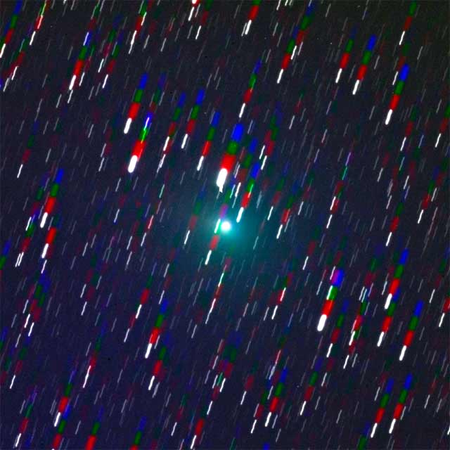 タットル彗星(カラー合成)