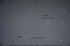 12月6日のはやぶさ2＠明石市立天文科学館星の友の会ほしとも天体写真部