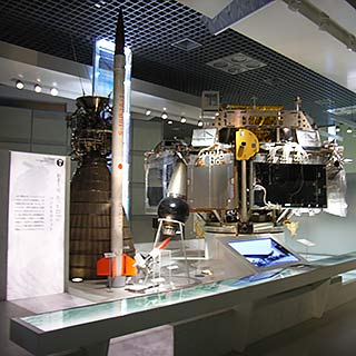 国立科学博物館のロケット関連の展示