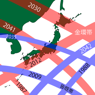 日本で見える皆既日食や金環日食