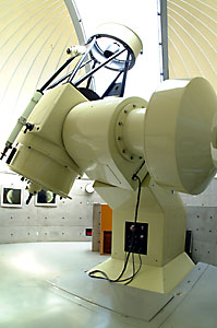 天体望遠鏡「あさひララ」の写真