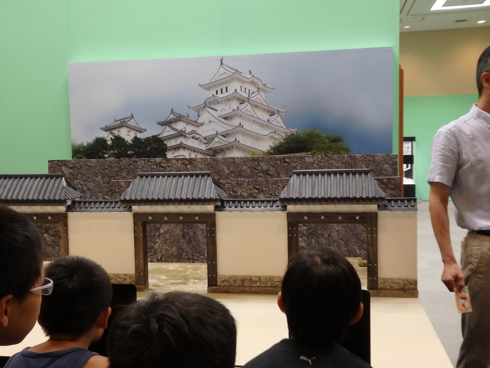 姫路城の錯覚