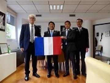 フランス柔道連盟訪問
