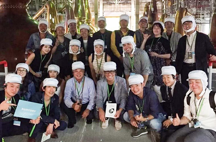 醸造所をオープンの様子