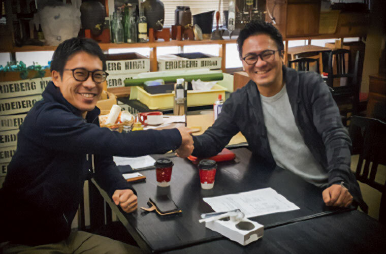 入山航さんとの出会い