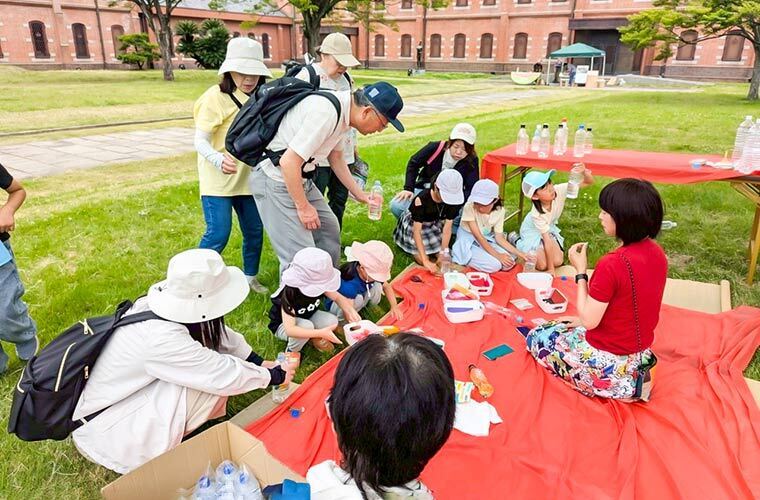 やさしい木かげじかんのようす