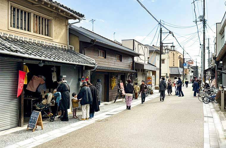 町家のまちなみ
