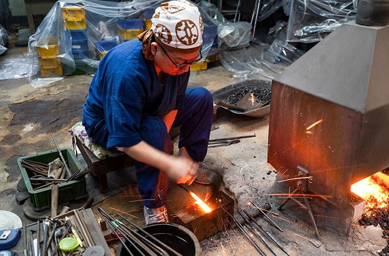 作業中のようす