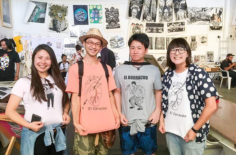 ロテリアをモチーフにしたTシャツ