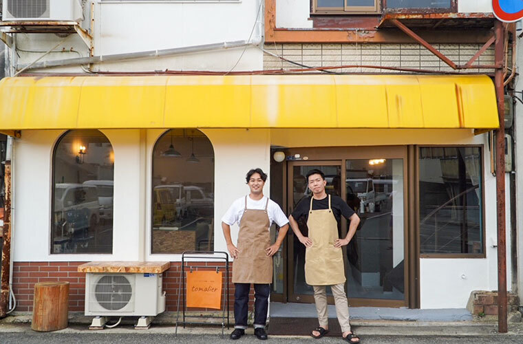姫路駅西エリアにオープンしたアトリエ兼喫茶店の外観