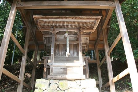 圓教寺愛宕社本殿の写真
