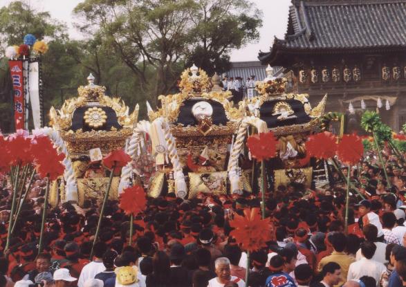 松原八幡神社秋季例祭風流の写真