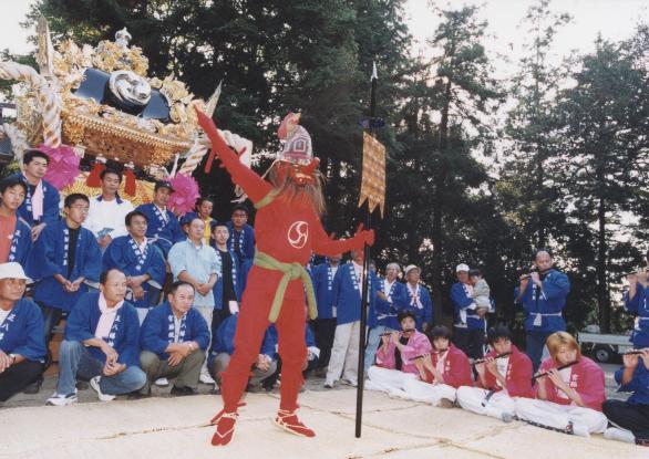 正八幡神社龍王舞の写真