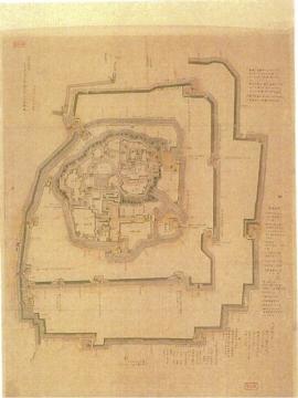 播州姫路御城図の写真