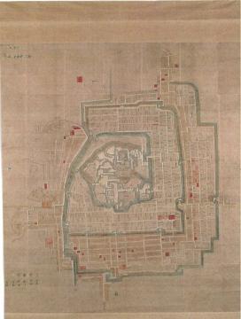 播州姫路城図の写真