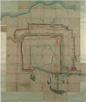 姫路城下浸水被害図の写真