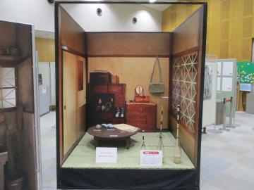展示の様子（くらしの再現）