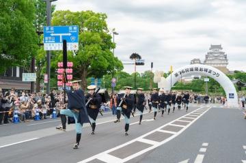 第76回姫路お城まつりでの姫路大名行列の様子1