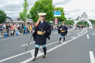 第76回姫路お城まつりでの姫路大名行列の様子5