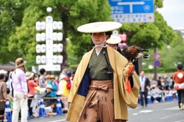 第76回姫路お城まつりでの姫路大名行列の様子8