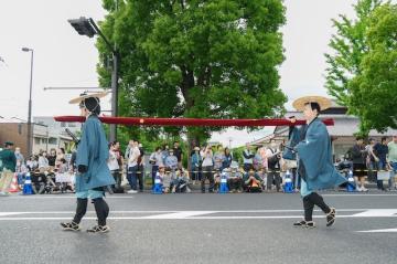 第76回姫路お城まつりでの姫路大名行列の様子9