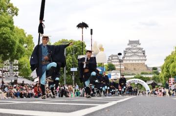 第76回姫路お城まつりでの姫路大名行列の様子12
