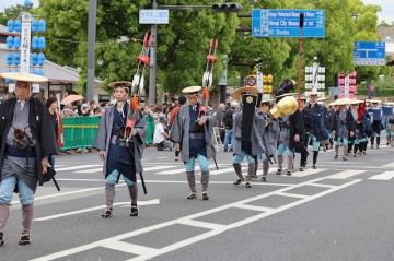 第76回姫路お城まつりでの姫路大名行列の様子15