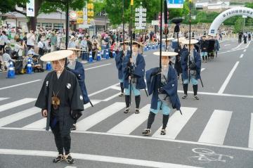 第76回姫路お城まつりでの姫路大名行列の様子18