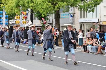 第76回姫路お城まつりでの姫路大名行列の様子20