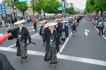 第76回姫路お城まつりでの姫路大名行列の様子21